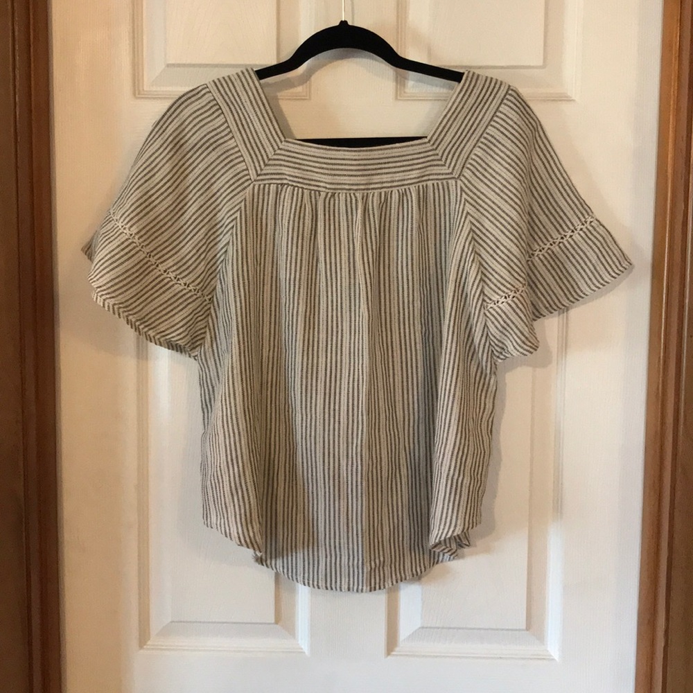 Square Neck Universal Thread Blouse - Picture 6 of 8